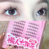 Meng Jie Shang Pin False Eyelash Lazy Sunflower 10 Rows