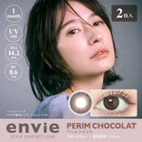 Envie 1 Month Colored Contact Lens Perim Chocolat -7.50 2pcs