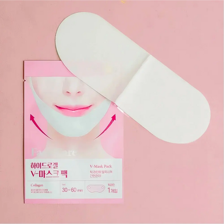 Daiso Collagen V-Mask Pack 1pcs