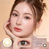 Olens月抛美瞳Spanish Real Brown -4.50 2pcs