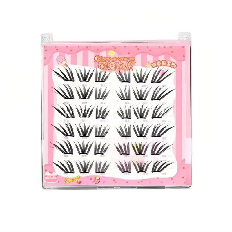 Meng Jie Shang Pin Glue Free False Eyelashes Little Lazy