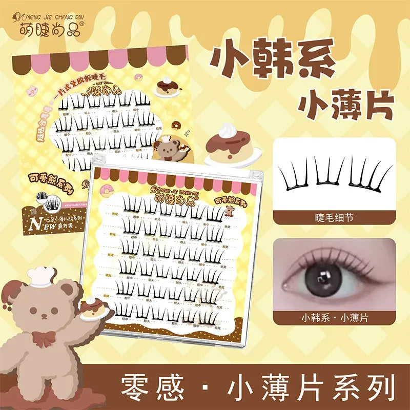 Meng Jie Shang Pin Zero-Feeling Glue Free False Eyelashes Korean Style