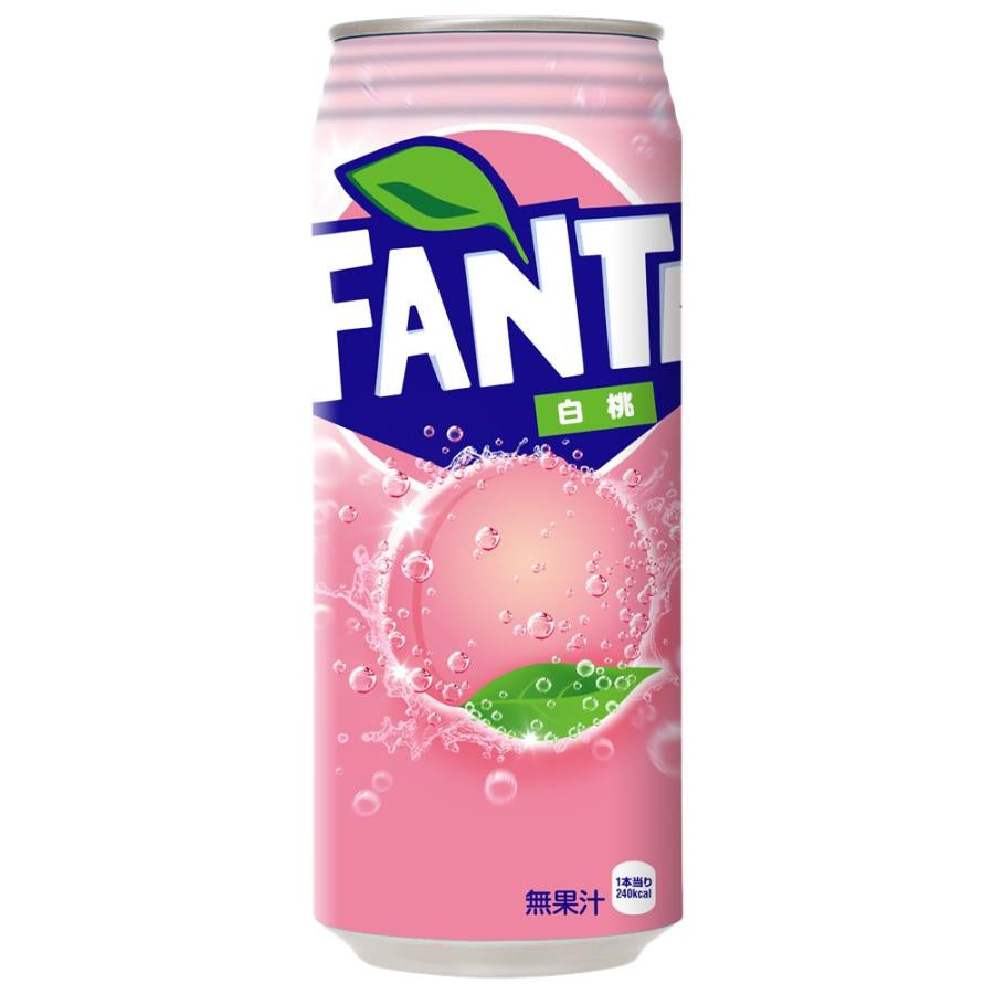 Fanta-芬达-桃子味汽水-500ml