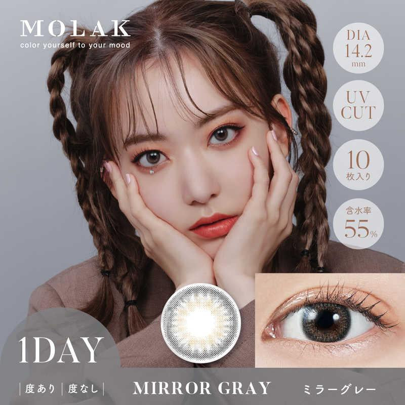 MOLAK-日抛-Mirror-Gray-十枚-1.00