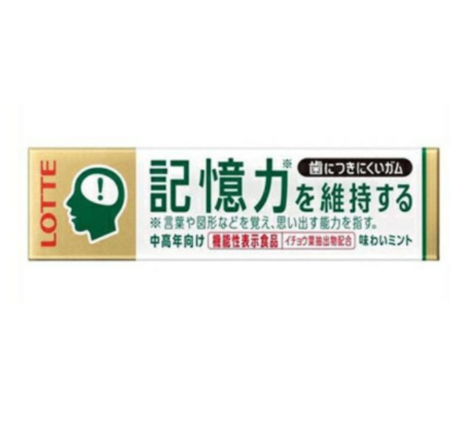 乐天Lotte-加强记忆口香糖-9片
