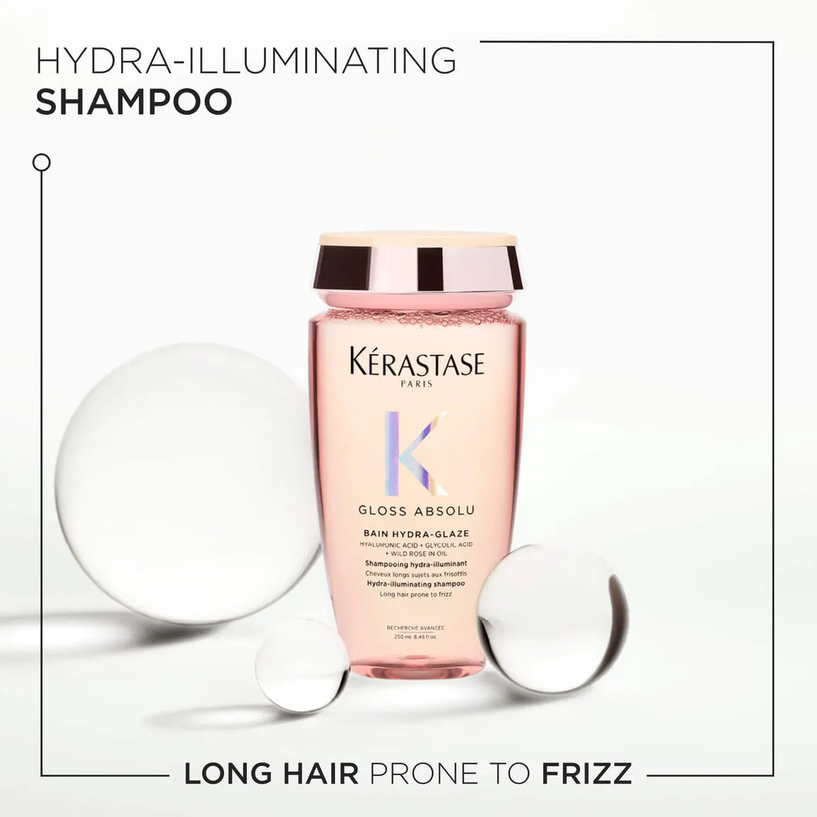 Kerastase卡诗釉光玫瑰抗毛躁洗发水 250ml 