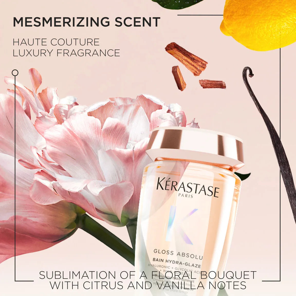 Kerastase卡诗釉光玫瑰抗毛躁洗发水 250ml 