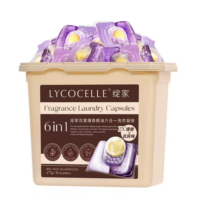 Lycocelle-绽家-双重爆香精油六合一洗衣凝珠-38颗-乌木