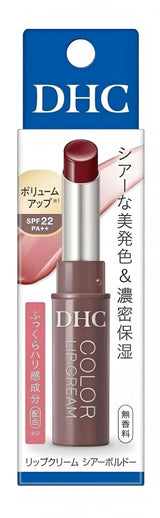 DHC Color Lip Cream Sheer Bordeaux