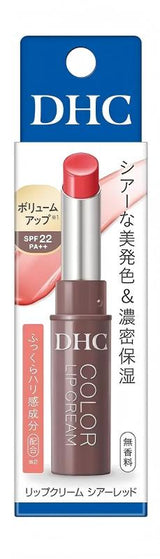 DHC Color Lip Cream Sheer Red
