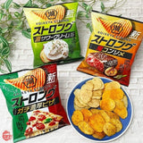 Koikeya湖池屋Strong厚切波浪薯片特浓酸忌廉奶油洋葱味 55g