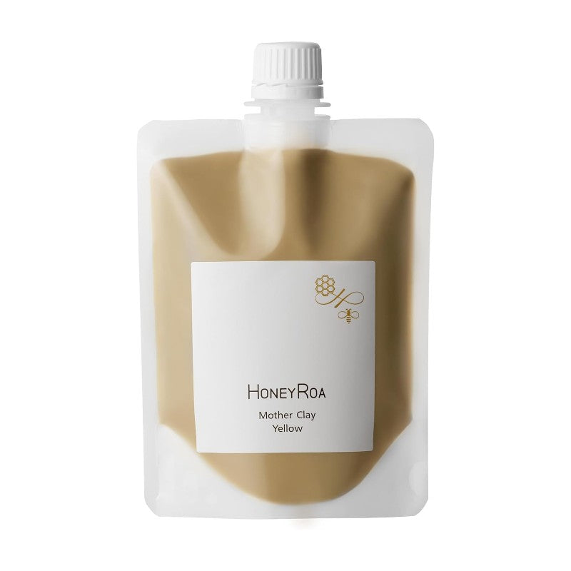 Honey Roa蜂蜜之恋蜂蜜海泥面膜保湿清洁黄色 220g