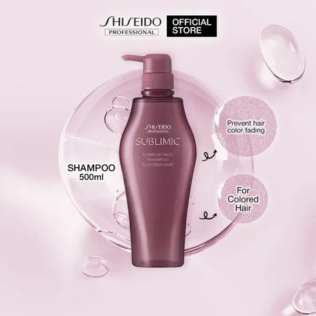 Shiseido Sublimic Luminoforce Shampoo Colored Hair 500ml