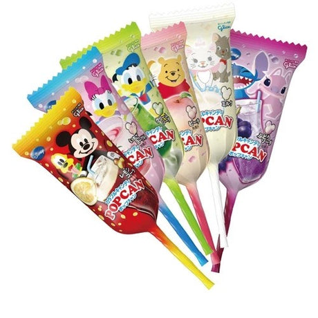 Glico Popcan Disney Fruit Lollipop Random 1pcs