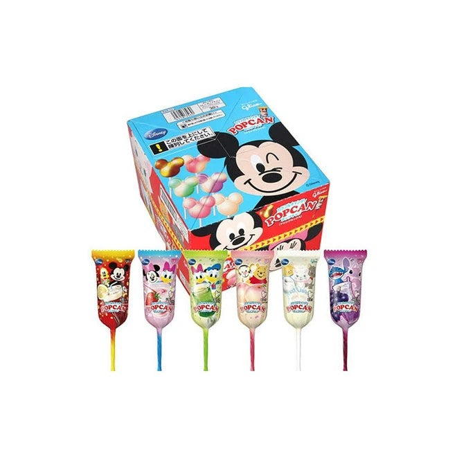 Glico Popcan Disney Fruit Lollipop Random 1pcs