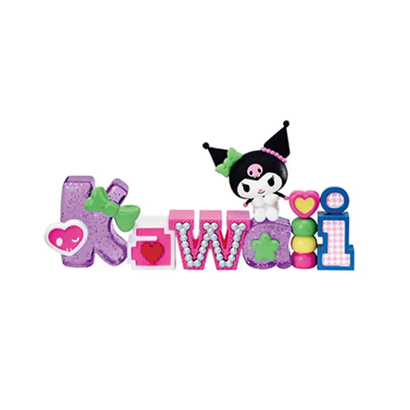 Re-Ment Kuromi Words Collection Complete Box 6pcs