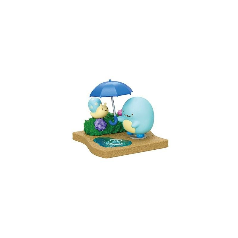 Re-ment角落生物微缩场景盲盒雨中漫步