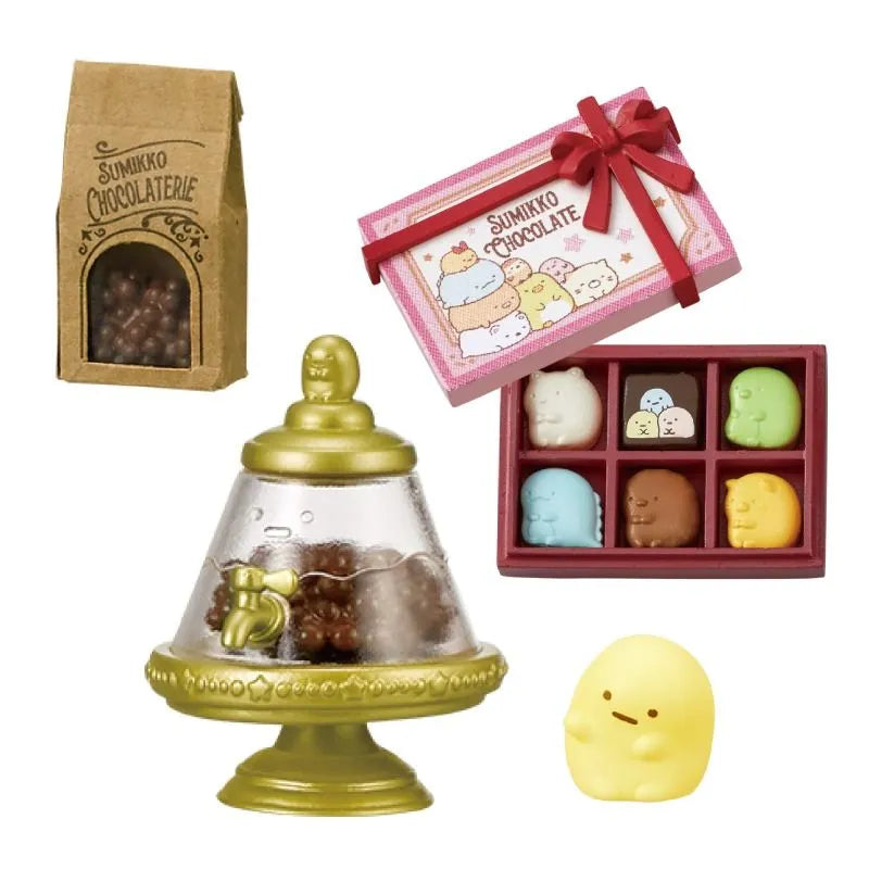Re-Ment Complete Box Sumikko Gurashi Chocolate Shop