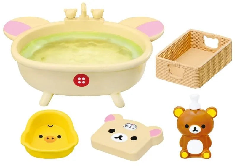 Re-Ment轻松熊小屋洗手间系列套盒 6件