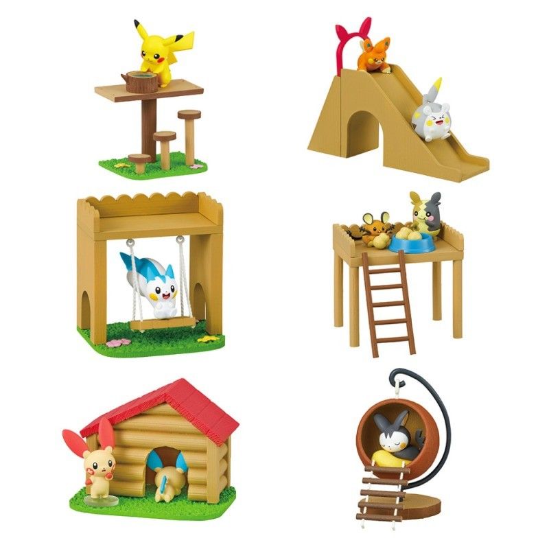 Re-Ment Blind Box Pokemon Everybody Together! Forest Athletic