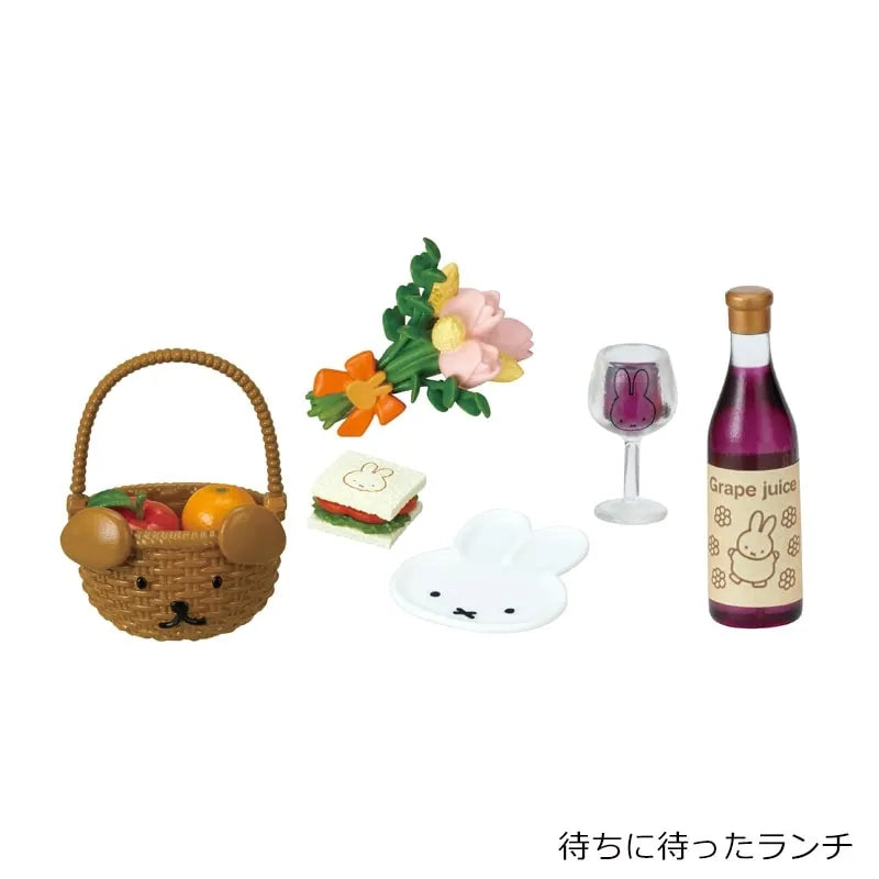 Re-Ment Blind Box Picnic With Miffy 6pcs