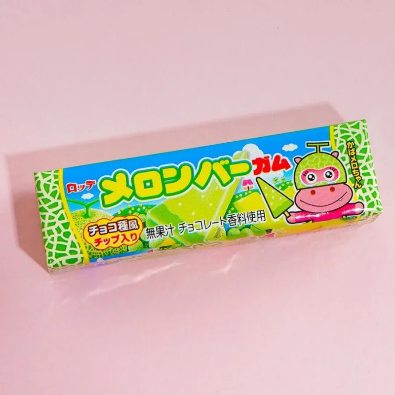 Lotte Chewing Gum Melon Bar