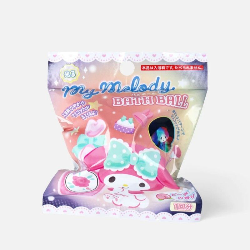 Santan Sanrio My Melody Glowing Bath Ball