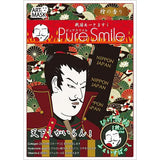 Pure Smile战国艺术彩绘脸谱面膜补水保湿 4片
