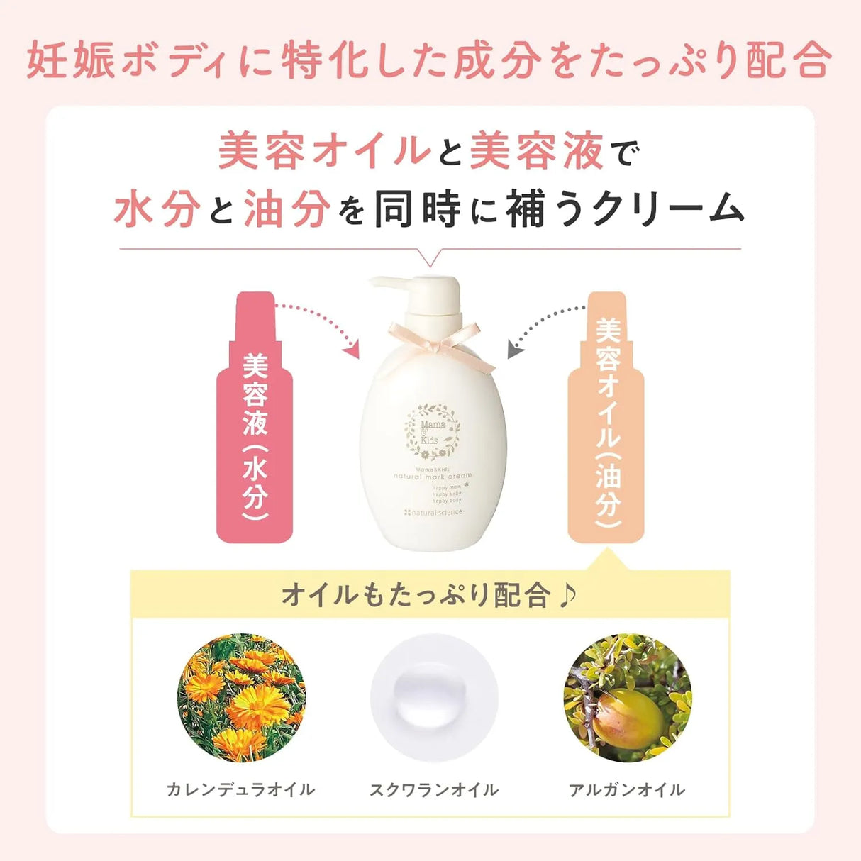 Mama&kids防止妊娠纹滋润乳霜 150g