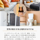 John's Blend无火藤条香薰空间扩香持久空气清新麝香香橙