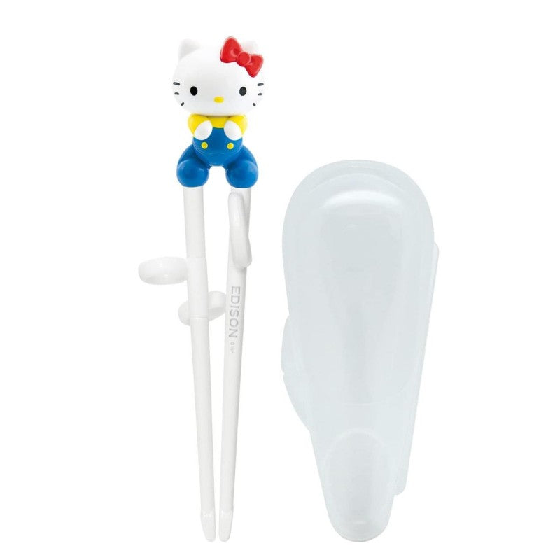 Edison Mama Training Chopsticks with Case Hello Kitty