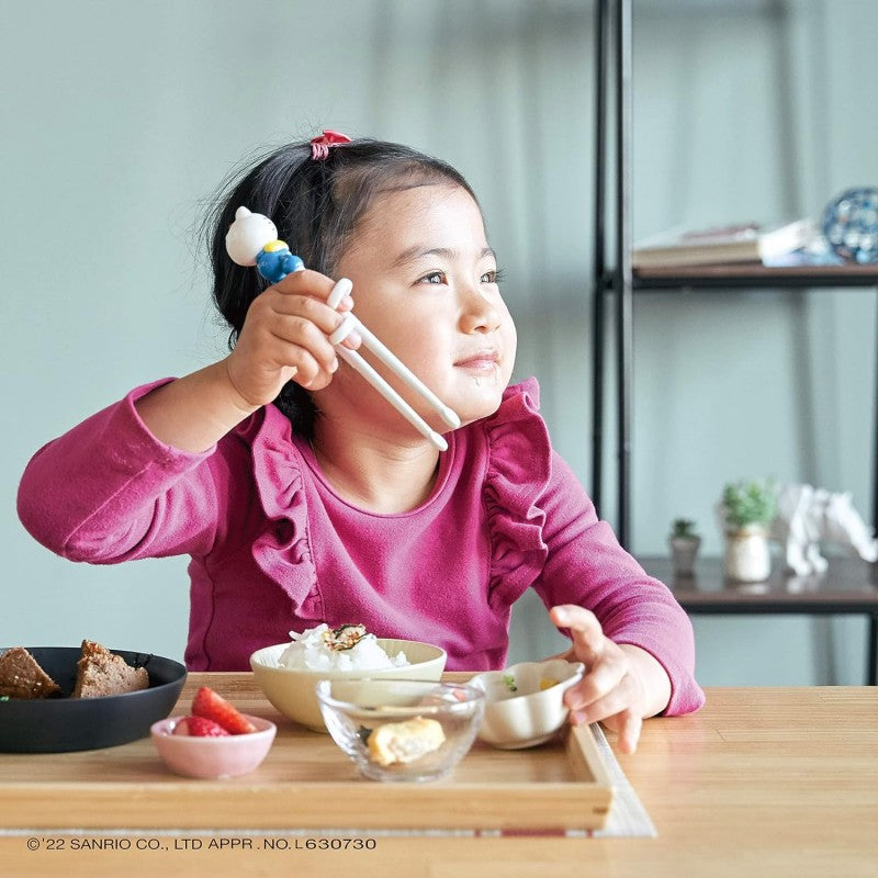 Edison Mama Training Chopsticks with Case Hello Kitty