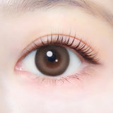 Ever Color 1 Day Natural Colored Contact Lens Milk Brownie -4.00 20pcs