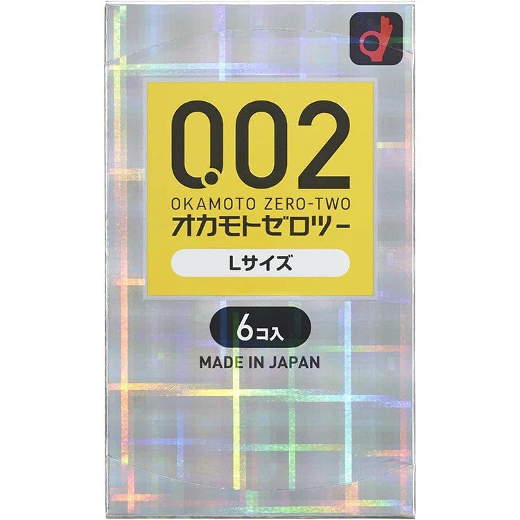 Okamoto冈本超薄0.02避孕套大号黄色 6只