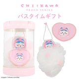 Shobido Chiikawa Bath Time Gift Hachiware White Peach Scent