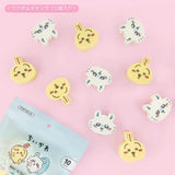 Chiikawa Die-Cut Puff Usagi & Momonga 10pcs