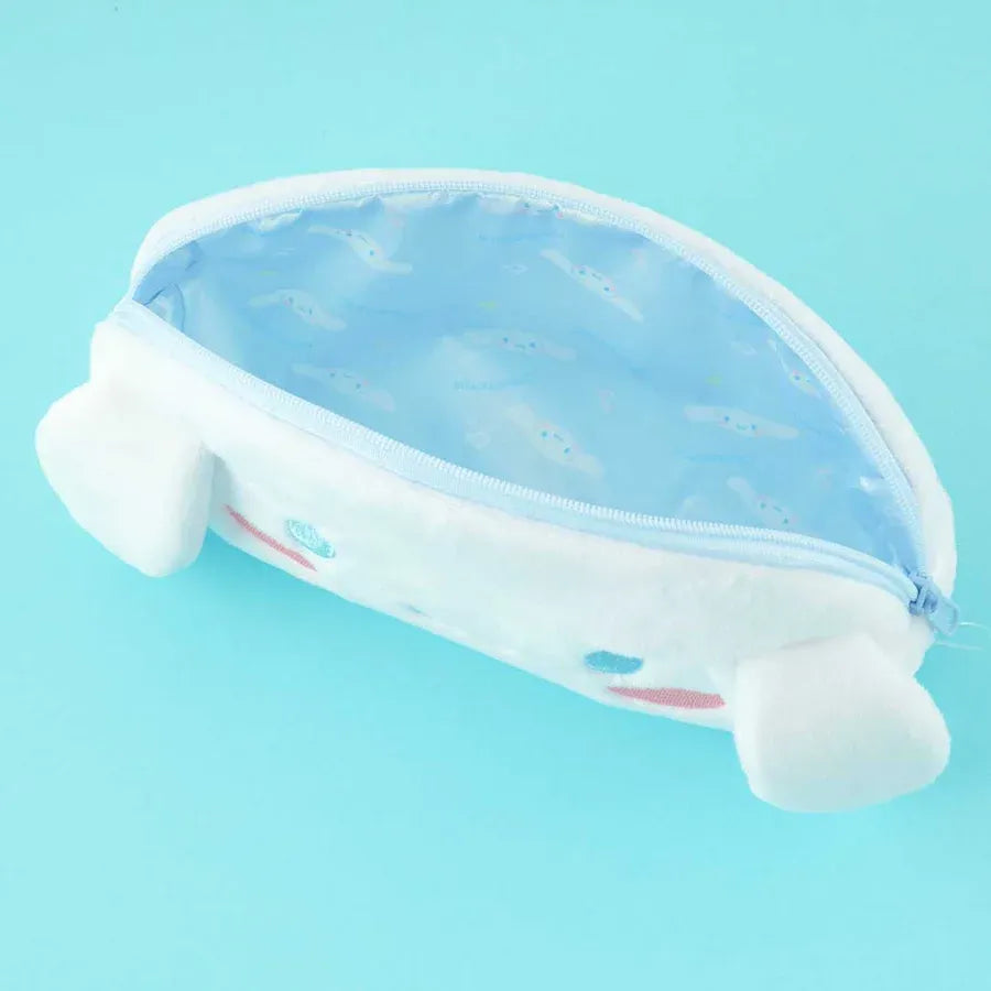 T's Factory Sanrio Plush Face Pen Pouch Cinnamoroll
