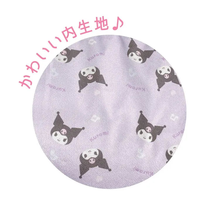 T's Factory Sanrio Plush Face Pen Pouch Kuromi