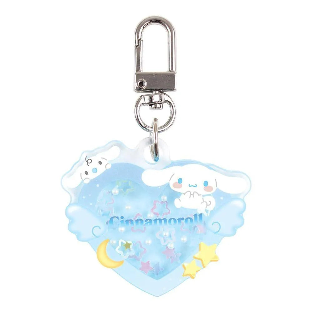T's Factory Sanrio Shaka Shaka Keychain Cinnamoroll Angel Heart