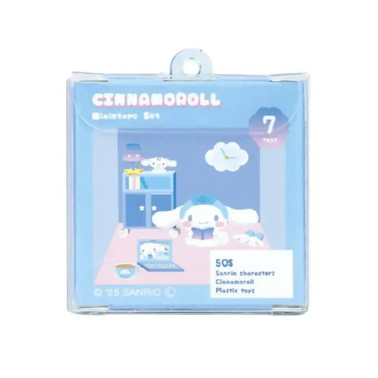 Sanrio Package Style Miniature Keychain Cinnamoroll