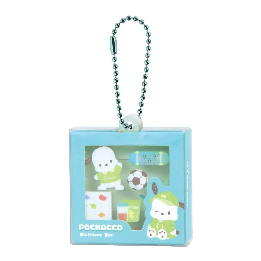 Sanrio Package Style Miniature Keychain Pochacco