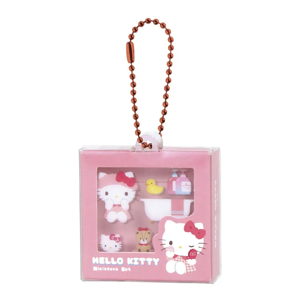 Sanrio Package Style Miniature Keychain Hello Kitty