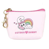 T's Factory Esther Bunny Triangular Mini Pouch Rainbow