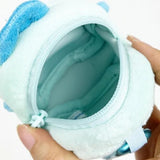 Nakajima Sanrio Mascot Mini Pouch with Carabiner Hangyodon