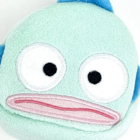 Nakajima Sanrio Mascot Mini Pouch with Carabiner Hangyodon