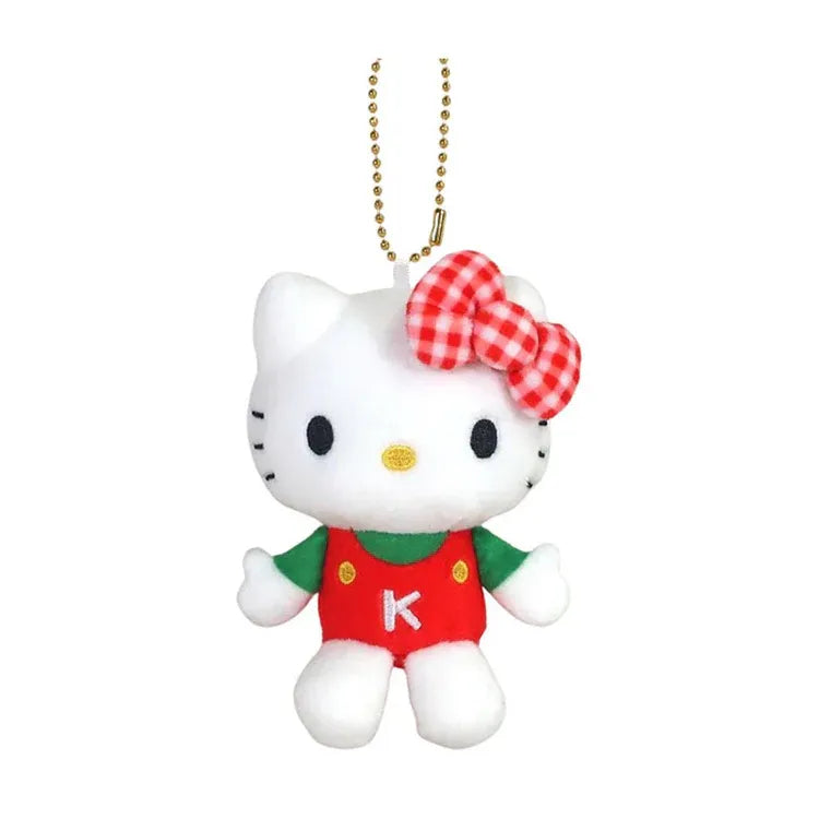 Sanrio三丽鸥Hello Kitty玩偶挂件红裙