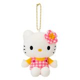 Sanrio Mascot Holder Hello Kitty Y2K Houndstooth Collection Pink