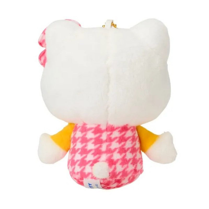 Sanrio Mascot Holder Hello Kitty Y2K Houndstooth Collection Pink