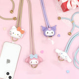 Sanrio三丽鸥多功能手机指环挂绳套装附挂饰Hello Kitty