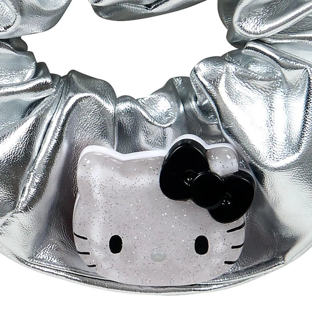 Sanrio Scrunchie Hello Kitty Metallic
